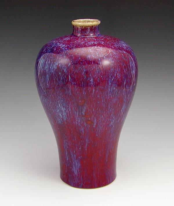 CHINESE STREAKED FLAMBE WARE