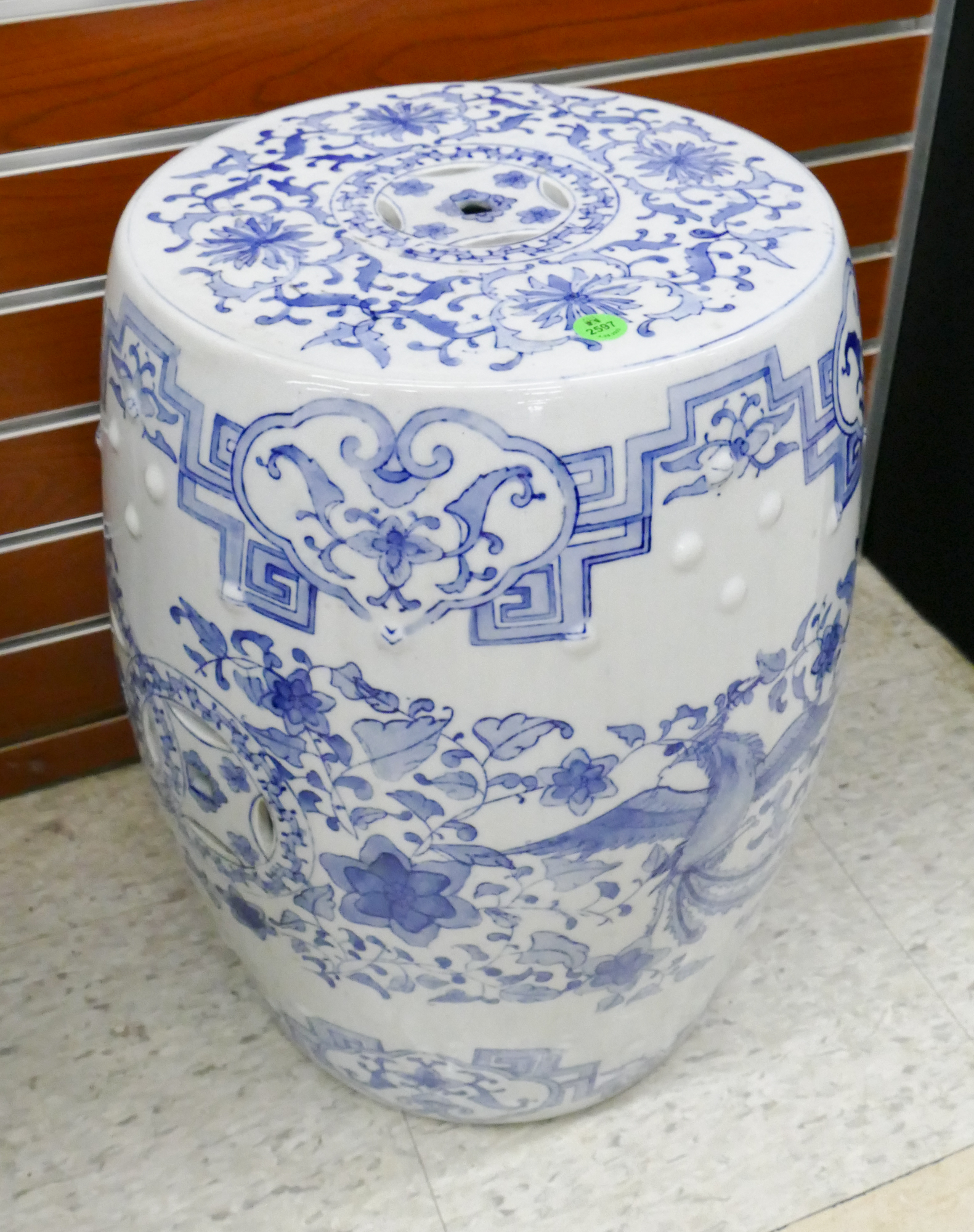 Chinese Style B&W Porcelain