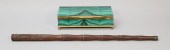 CHINESE STYLE CANE AND FAUX MA