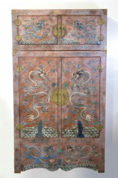 CHINESE STYLE COROMANDEL BRASS