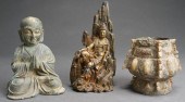 CHINESE STYLE GILT METAL FIGUR