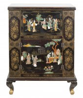CHINESE-STYLE INLAID BAR CABIN
