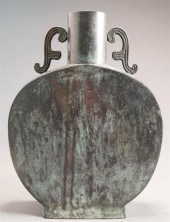 CHINESE STYLE VERDIGRISED BRON