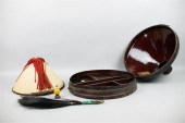 CHINESE SUMMER HAT AND BOX, QI