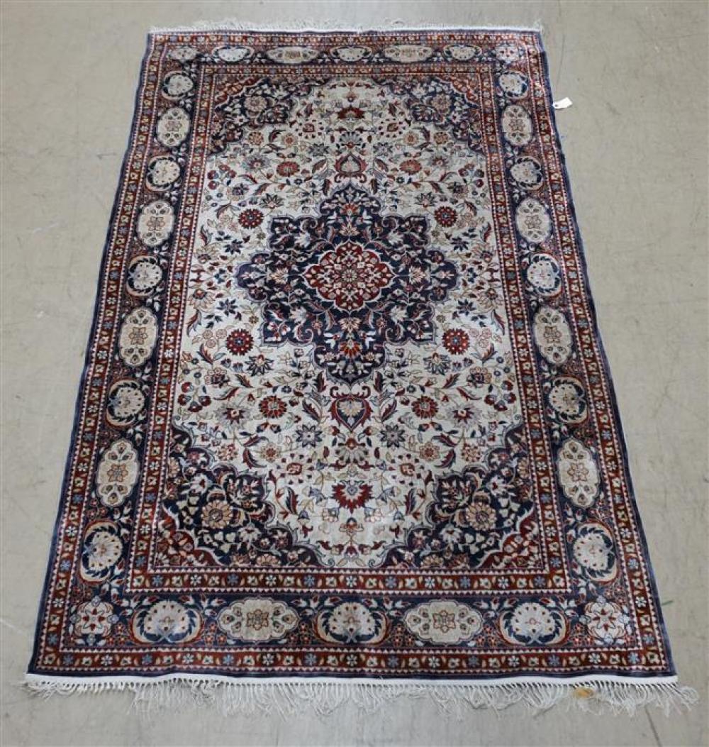 CHINESE TABRIZ RUG; 8 FT 1IN X 5