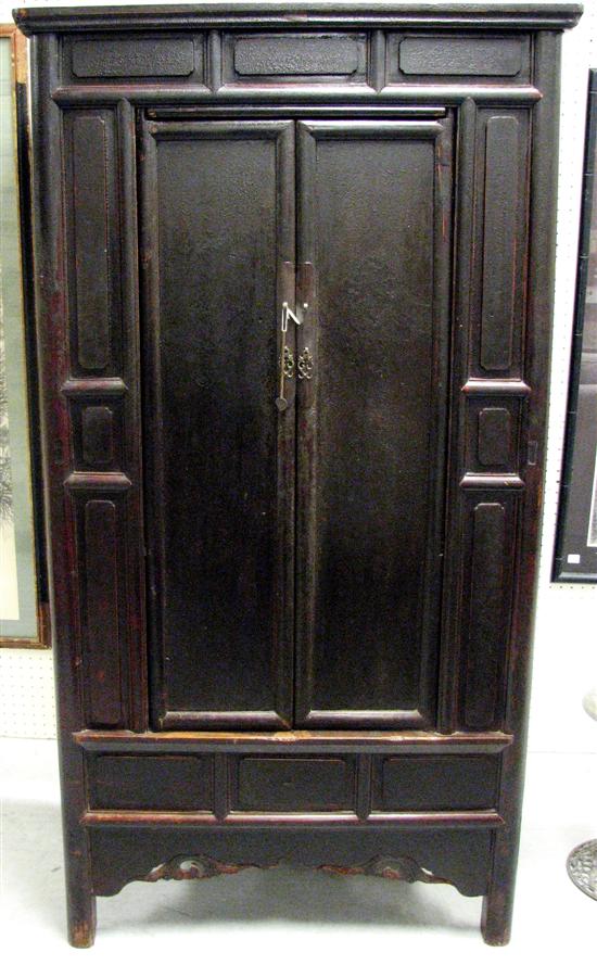 Chinese tall cabinet  19th C. or