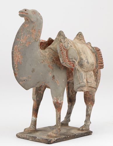 CHINESE TANG DYNASTY POTTERY FIGURE