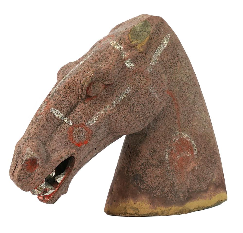 CHINESE TANG DYNASTY TERRA-COTTA