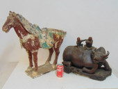 CHINESE TANG HORSE & WATER BUF