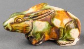 CHINESE TANG SANCAI GLAZED RAB
