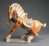 CHINESE T'ANG STYLE CERAMIC FI