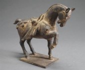 CHINESE T'ANG STYLE IRON HORSE