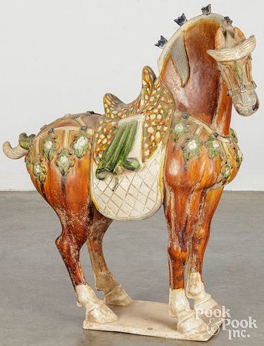 CHINESE TANG STYLE POTTERY