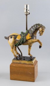 CHINESE TANG-STYLE SANCAI GLAZ