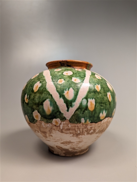 Chinese Tang-style sancai glazed
