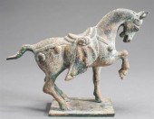 CHINESE T'ANG STYLE VERDIGRIS