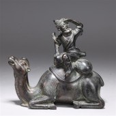 Chinese Tang sytle bronze figu