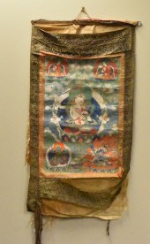 CHINESE TANGKA PAINTING OF BUD