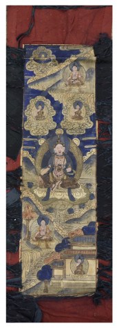 CHINESE TANGKA SCROLL OF TARA,