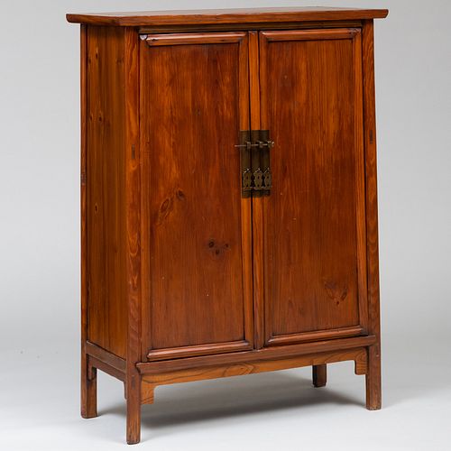 CHINESE TAPERED WOOD CABINETWith
