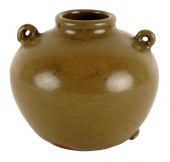 CHINESE TEA DUST-GLAZED CERAMI