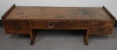 CHINESE TEAK LOW TABLE, H: 12;