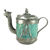 CHINESE TEAPOTA Chinese Silver