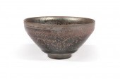 CHINESE TENMOKU GLAZED STONEWA
