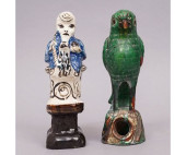 CHINESE TERRACOTTA PARROT<br>C