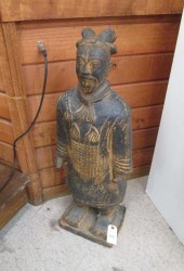 CHINESE TERRACOTTA TOMB FIGURE
