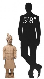 CHINESE TERRACOTTA TOMB WARRIO