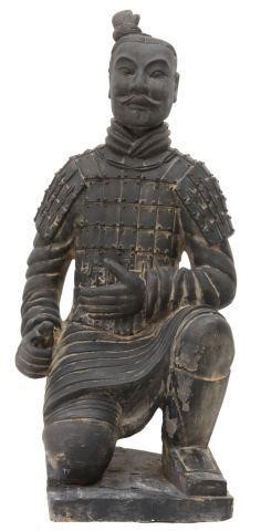 CHINESE TERRACOTTA TOMB WARRIOR