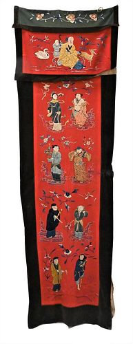 CHINESE TEXTILE, HAVING SILK