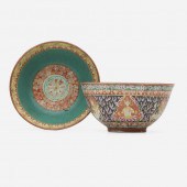 Chinese. Thai bencharong bowls