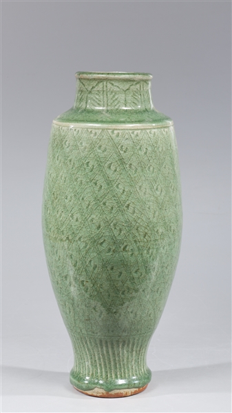 Chinese thickly celadon glazed