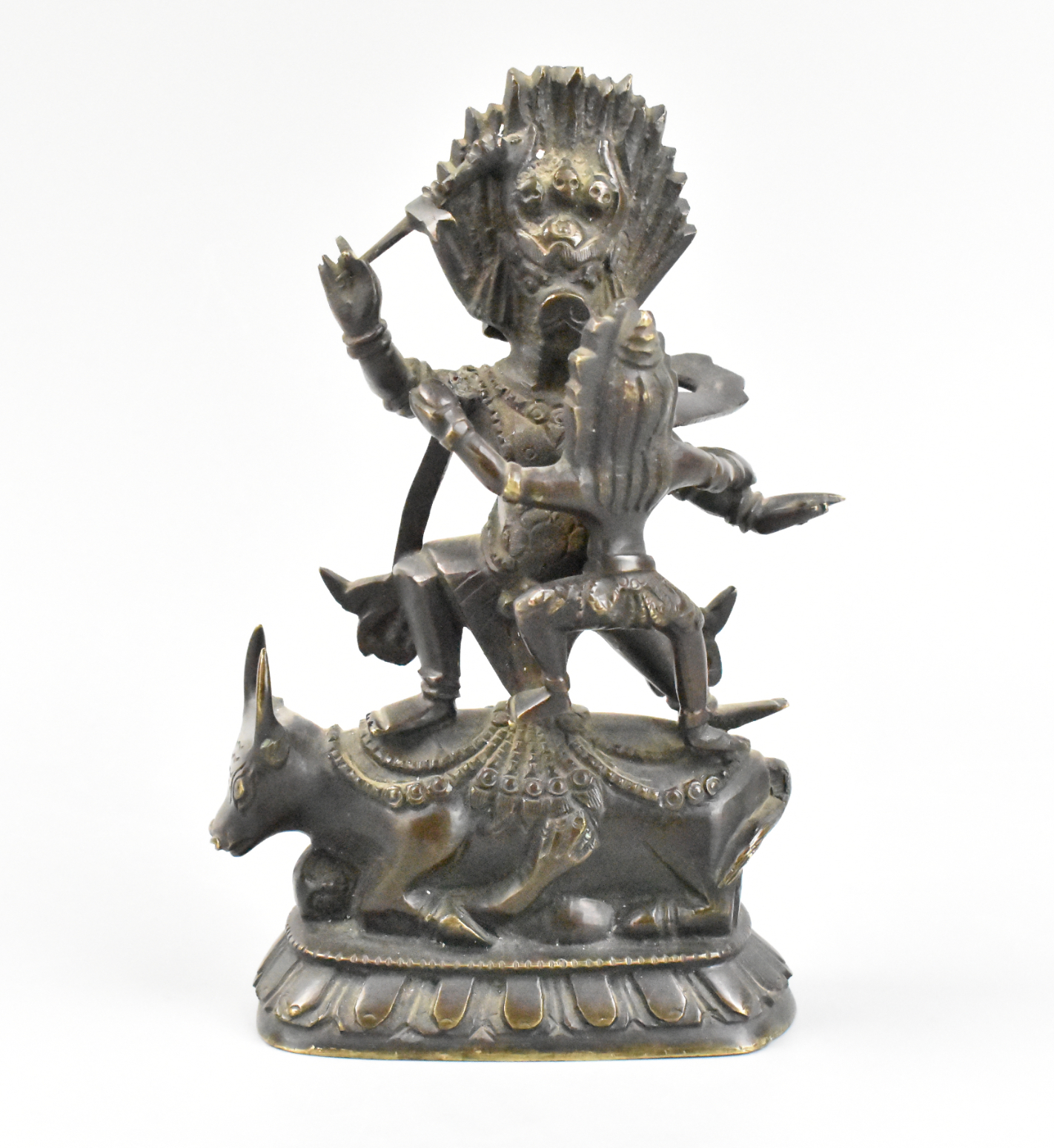 CHINESE TIBETAN BRONZE BUDDH FIGURE