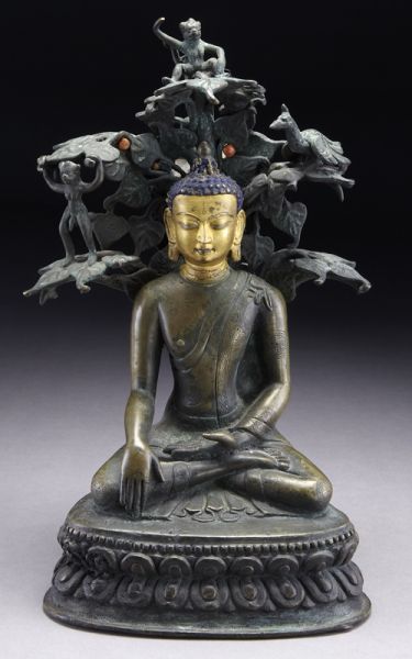 Chinese - Tibetan Qing bronze