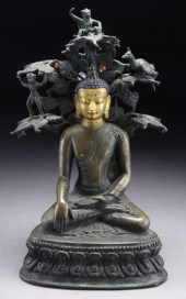 Chinese - Tibetan Qing bronze