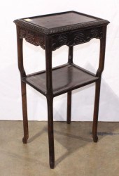 CHINESE TIERED HARDWOOD STAND