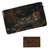 CHINESE TOBACCO SILVER POUCH A