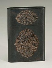 Chinese tortoiseshell card cas