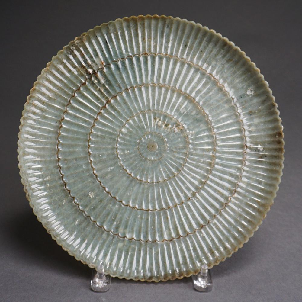 CHINESE TRANSLUCENT MOTTLED CELADON