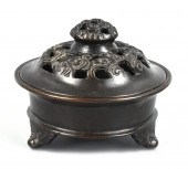 CHINESE TRIPOD BRONZE INCENSE