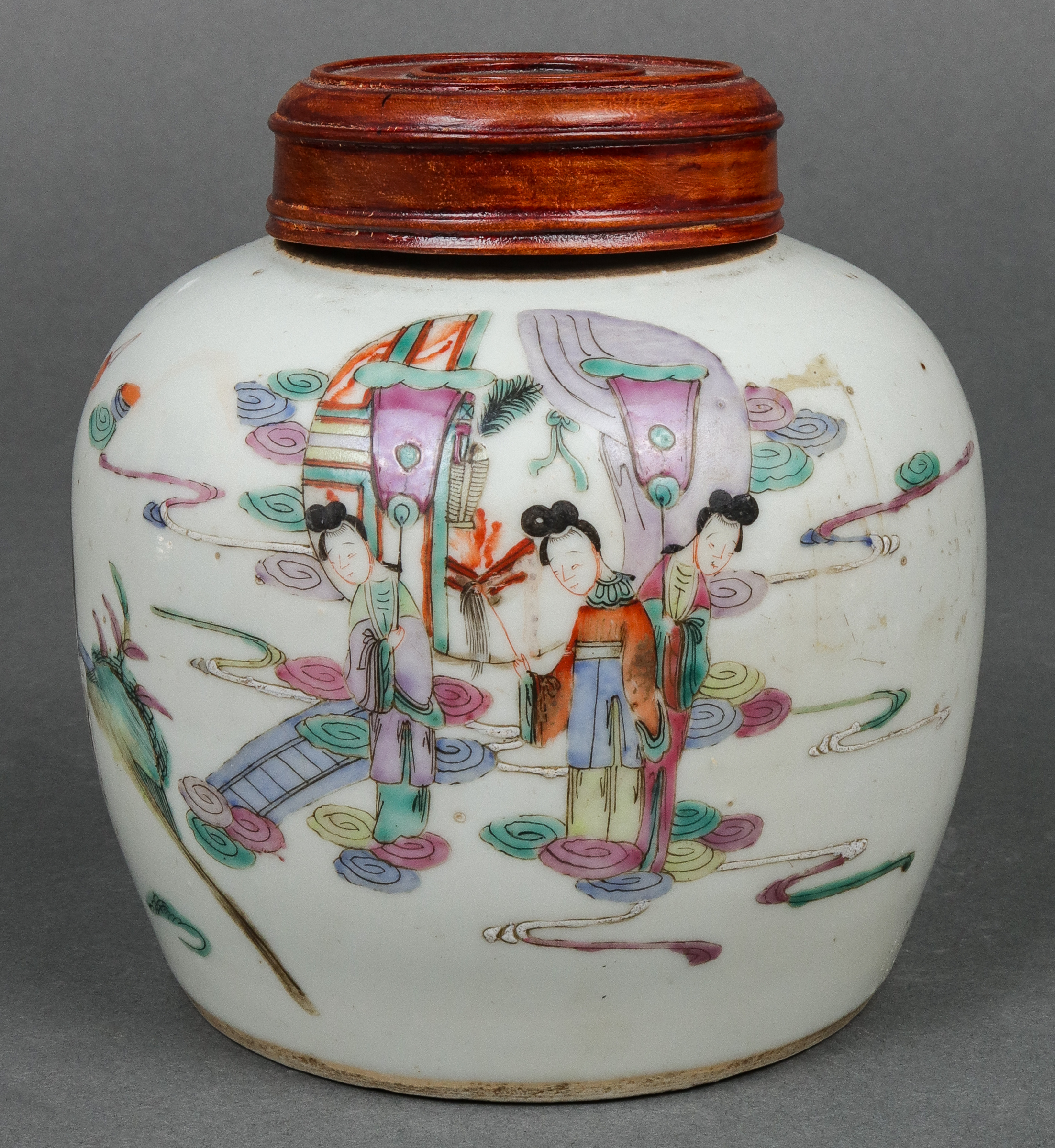 CHINESE TUNG CHIH FAMILLE ROSE