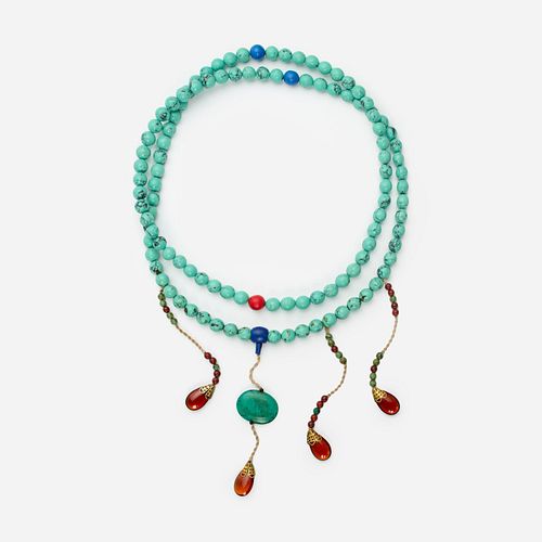 CHINESE TURQUOISE CHAO ZHU COURT