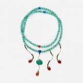 CHINESE TURQUOISE CHAO ZHU COU