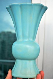 CHINESE TURQUOISE COLORED CERA