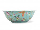 CHINESE TURQUOISE FAMILLE ROSE