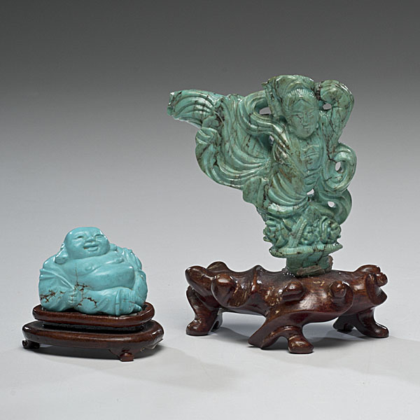 Chinese Turquoise Figural