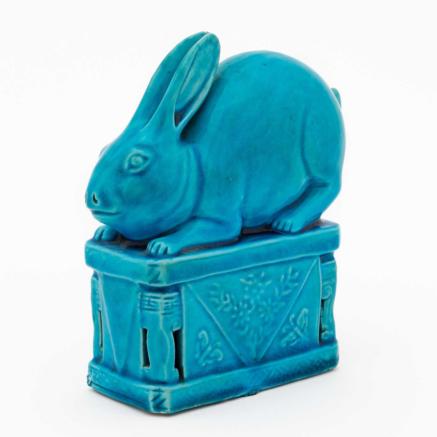 CHINESE TURQUOISE GLAZE PORCELAIN